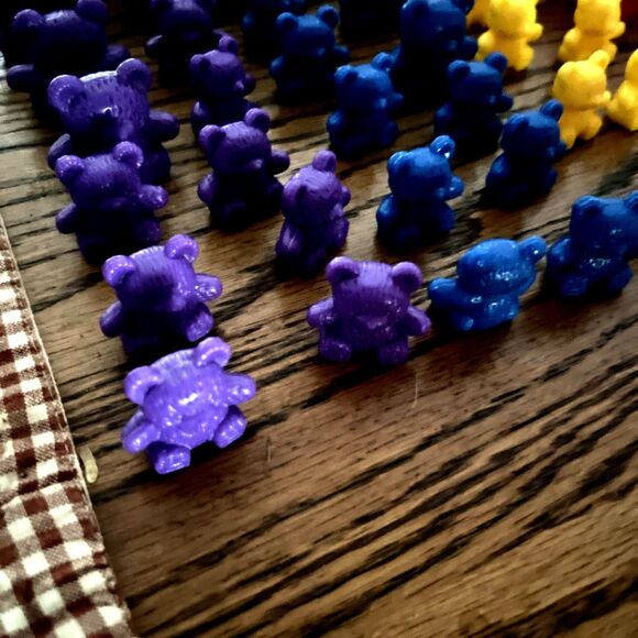 Counting Bears Lot of 80 Six Colors Set Manipulative Educational Math Toys - Picture 7 of 7